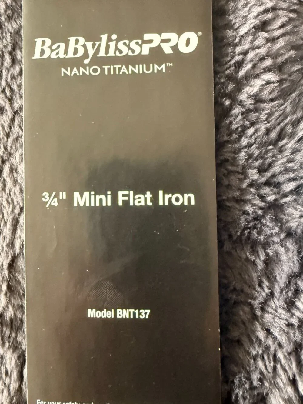 BaBylissPRO Nano Titanium 3/4